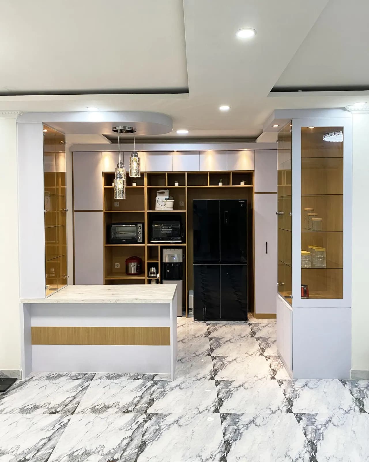 Interior Apartemen custom karya Niscala Furniture, di Jakarta Selatan