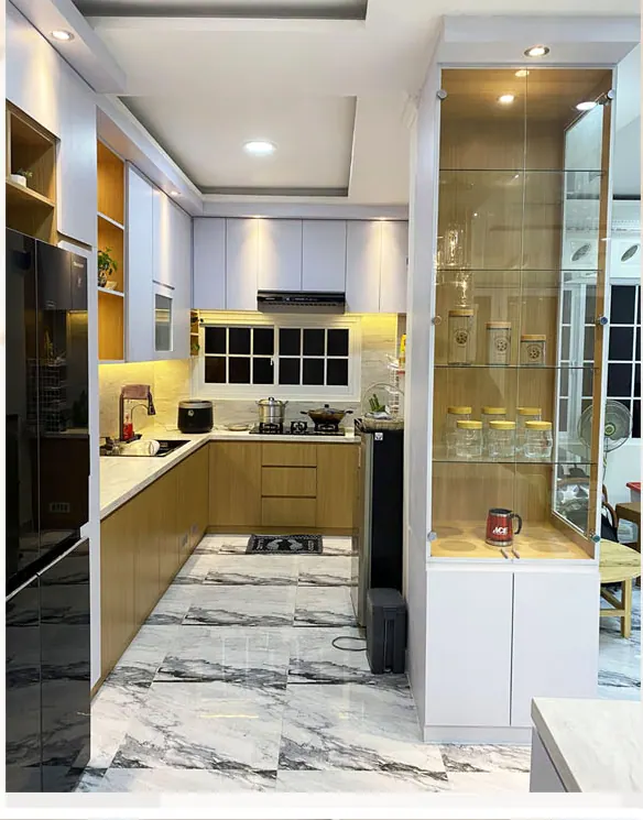 Interior Apartemen custom karya Niscala Furniture, di Kemang Village, Jakarta Selatan - detail 3