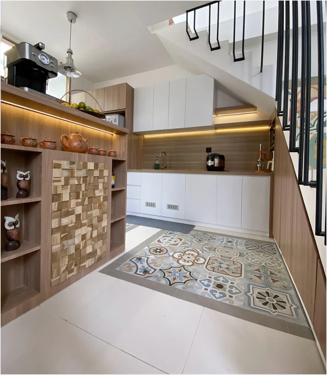 Interior Rumah Real Estate custom karya Niscala Furniture, di Kotabaru Parahyangan – Tatar Wangsakerta, Padalarang